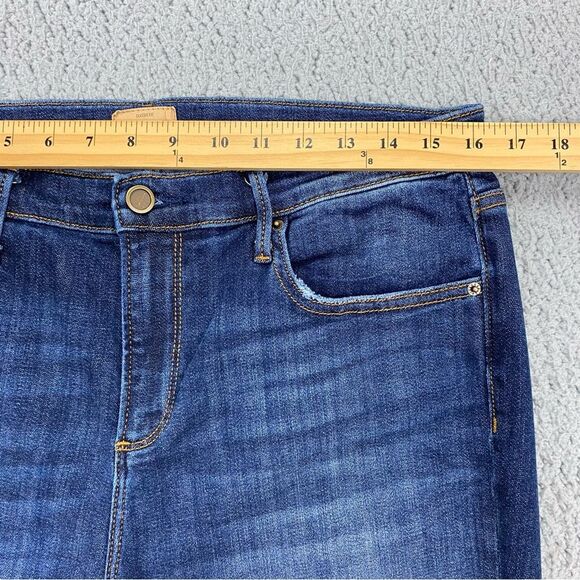 Driftwood Women's Jackie Stretch Dark Wash High Rise Jeans   Size:  32 - Picture 8 of 13